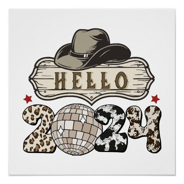 Hello 2024 Western Poster (Front)
