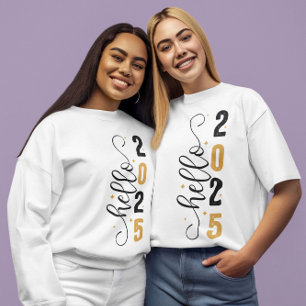 Hello 2025 sweatshirt