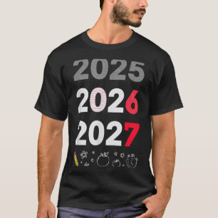 Hello 2026 Happy New Year 67 Funny Teacher Student T-Shirt