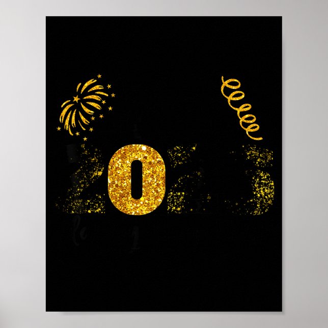 Hello 2026 Happy New Year Countdown Party Family M Poster (Front)