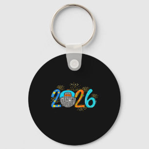 Hello 2026 Happy New Year Party Boys Kids Toddlers Keychain