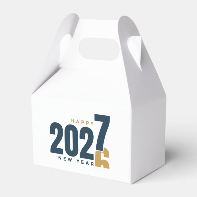 Hello 2027 Goodbye 2026 New Year Favour Boxes (Front Side)