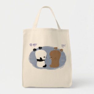 Hello! 2 Bears Tote