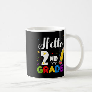 Hello 2nd Grade Back To School Teachers Gifts Coffee Mug