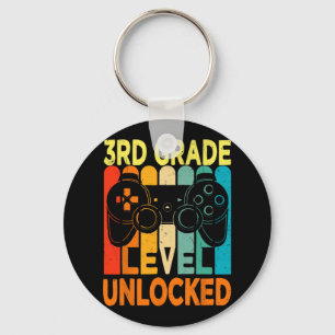 Hello 3rd Grade Level Unlocked Video Game Back to Keychain