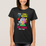 Hello 3rd Grade Teacher Student Back To School Uni T-Shirt<br><div class="desc">Hello 3rd Grade Teacher Student Back To School Unicorn</div>