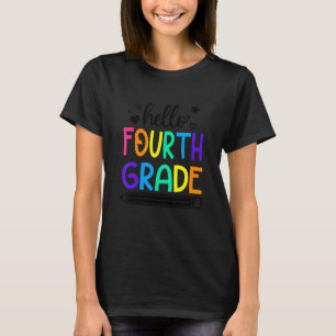 Hello 4th Grade Back To School Outfits For Girls B T-Shirt