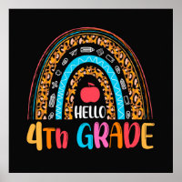 Hello 4th Grade Back to School