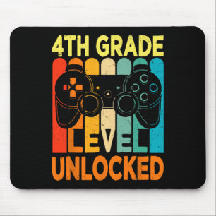 Hello 4th Grade Level Unlocked Video Game Back to  Mouse Pad