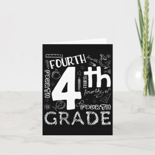Hello 4th Grade Teacher Boys And Team Fourth Grade Card