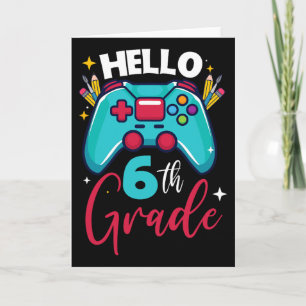 Hello 6th Grade Level Unlocked Video Game Ck To Sc Card