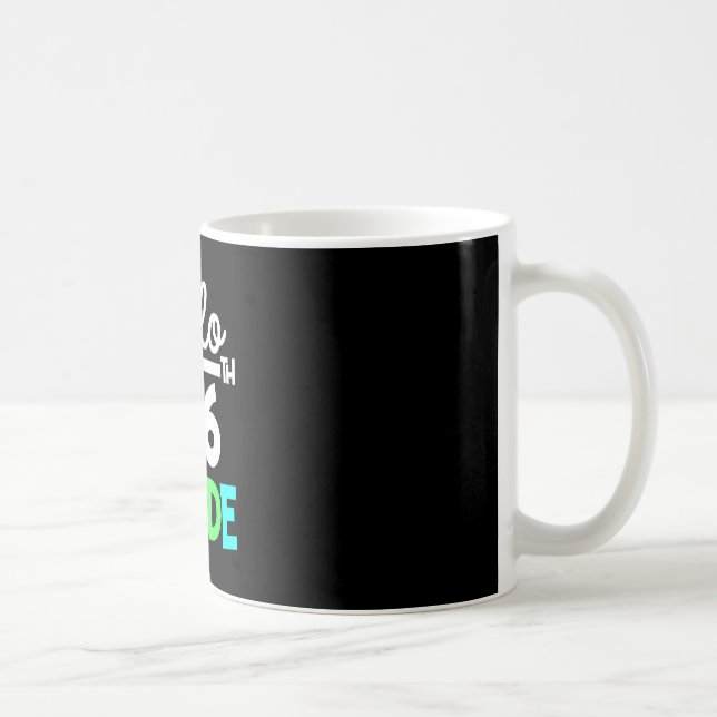 Hello 6th Grade Square Root of 36 Back to School Coffee Mug (Right)