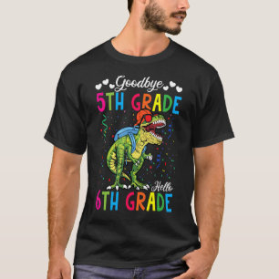 Hello 6th Grade Teacher Student Back To School Din T-Shirt
