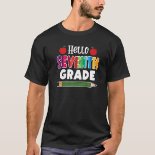 Hello 7th Grade Team 7th Grade Back To School T-Shirt