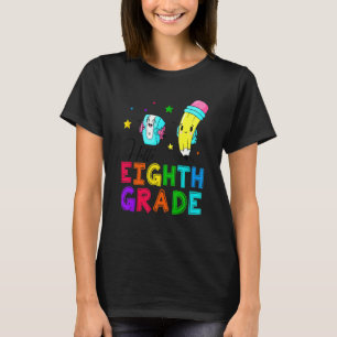 Hello 8th Grade Happy First Day Of School Teachers T-Shirt