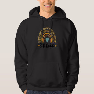 Hello 8th Grade Leopard Back To School First Day E Hoodie