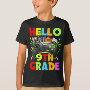 Hello 9th Grade Teacher 9th Grade Back to School  T-Shirt