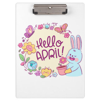Hello April Clipboard