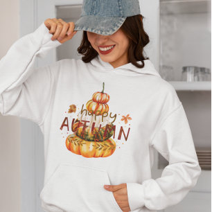 Hello Autumn, Autumn Fall Vibes Hoodie