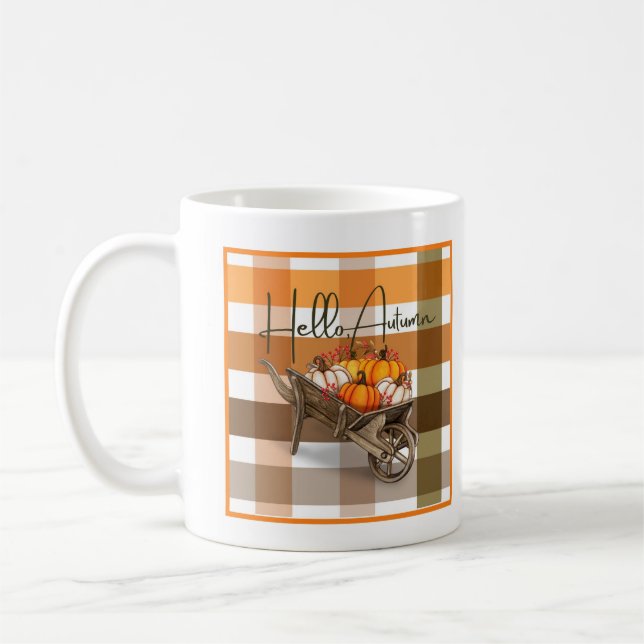 Hello Autumn Coffee Mug (Left)