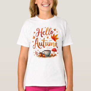 Hello Autumn, cozy nostalgia T-Shirt