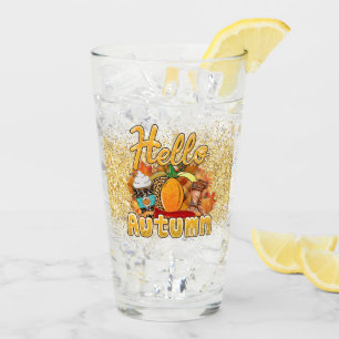 Hello Autumn Customize Glass