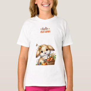 Hello Autumn Falls Animal T-Shirt 
