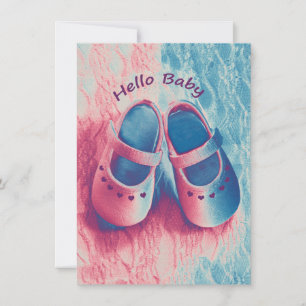Hello Baby - charmant Invitation