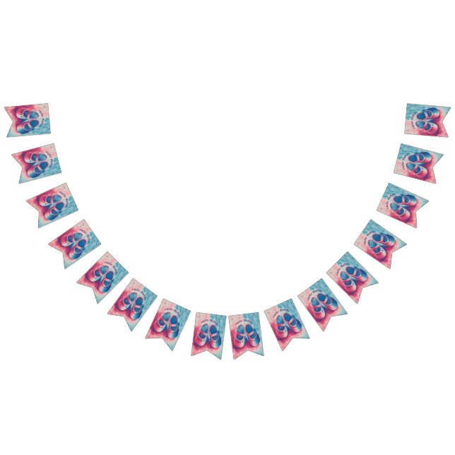 Hello Baby - charming Bunting Flags (All)