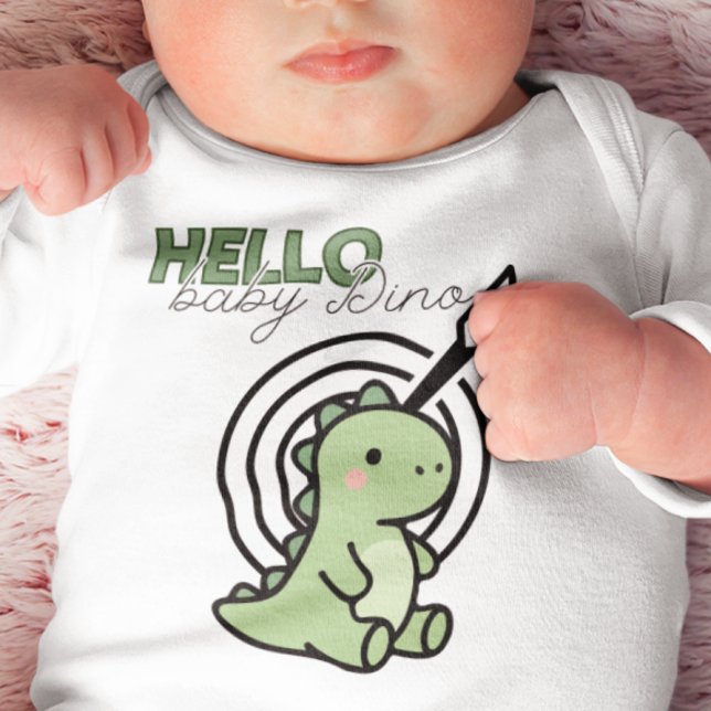 Hello Baby Dino Bodysuit (Creator Uploaded)