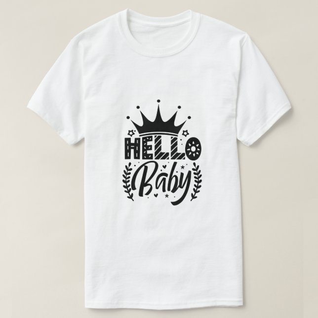 Hello Baby T-Shirt (Design Front)