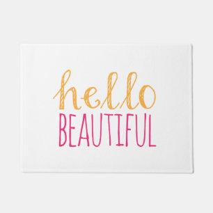 Hello Beautiful Doormat