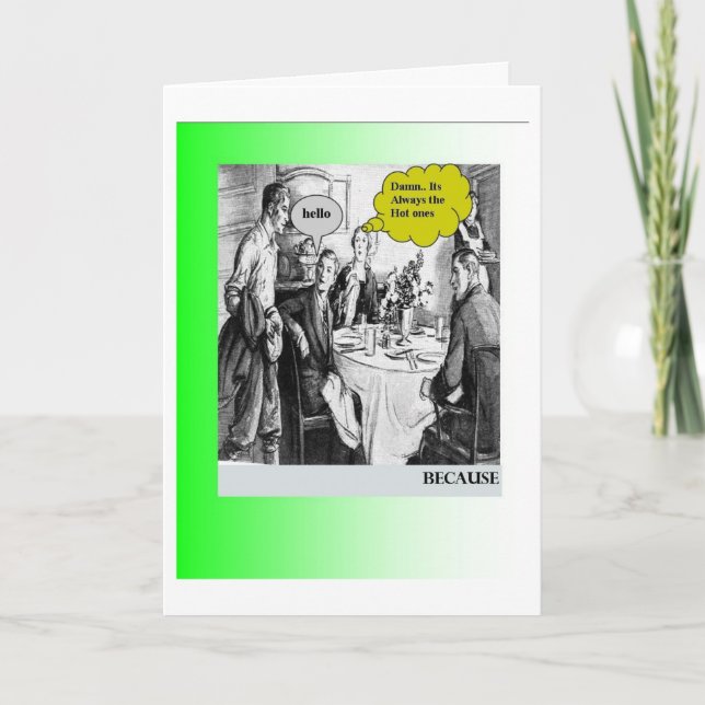 HELLO - Because Life Sometimes Sucks Card (Front)