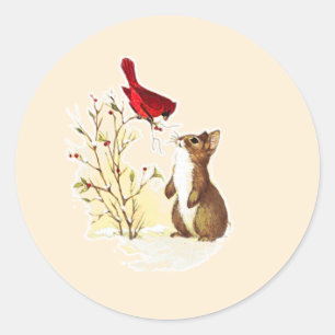 Hello bunny stickers