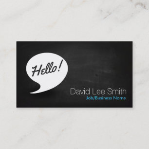 Hello Business Card