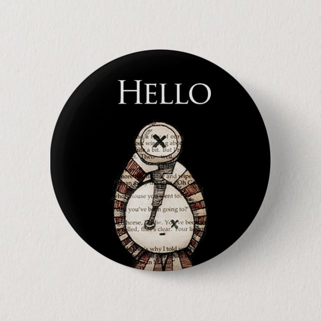 'Hello…' button (Front)
