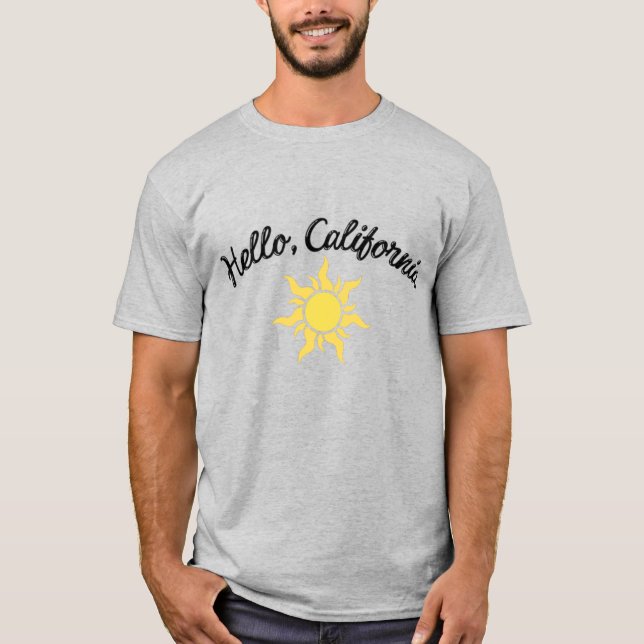 Hello, California T-Shirt (Front)