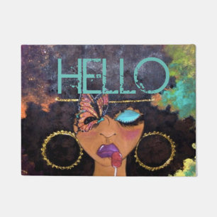 HELLO CANDI Doormat