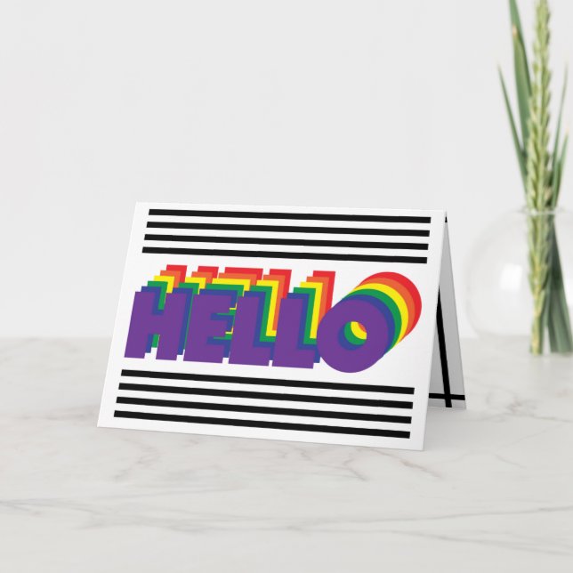 HELLO CARD (Front)