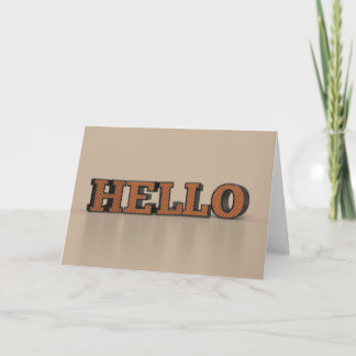 Hello Card