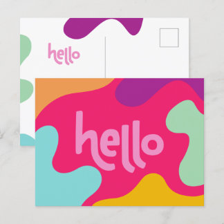 hello carte postale
