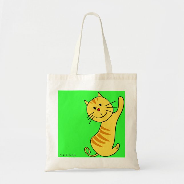 Hello Cat Tote Bag (Front)