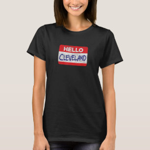 HELLO CLEVELAND   ohio retro vintage distressed OH T-Shirt