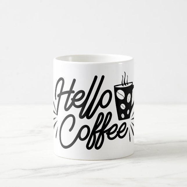 Hello Coffee Mug (Center)