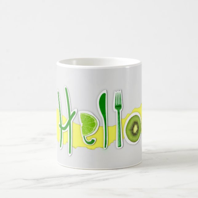 Hello Coffee Mug (Center)