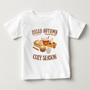 Hello Cozy Season Baby T-Shirt