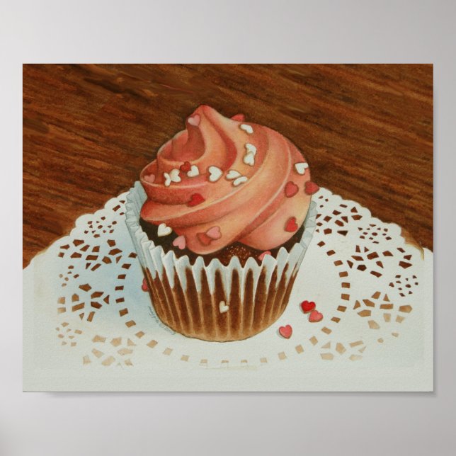 Hello Cupcake Poster (Front)