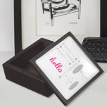 Hello Cute Colourful Hello Gifts Gift Box<br><div class="desc">Modern Hello Cute Colourful Hello Gifts</div>