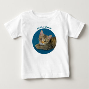 Hello cutie - cute kitty baby T-Shirt