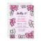 Hello Cutie Pink Cartoon Bows Birthday Party